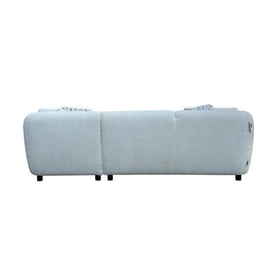 جيشيل - أريكة قماشية 4 مقاعد - أبيض ثلجي